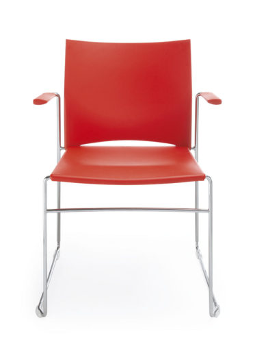 Krzesło konferencyjne Ariz 550V chrom 2P