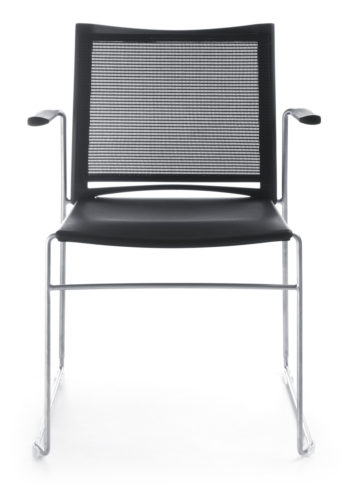 Krzesło konferencyjne ARIZ 555V chrom 2P