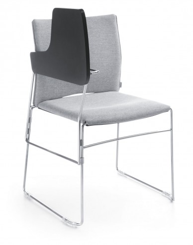 Krzesło konferencyjno-audytoryjne ARIZ 570V chrom B