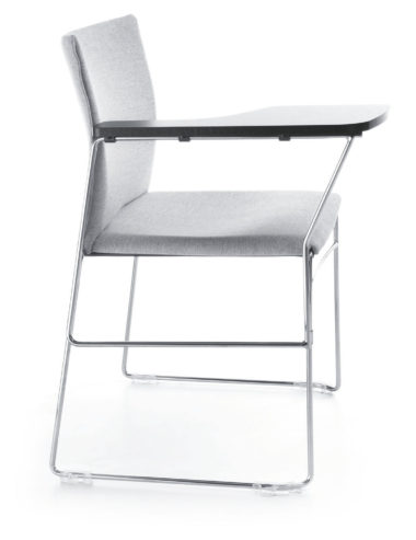 Krzesło konferencyjno-audytoryjne ARIZ 570V chrom B