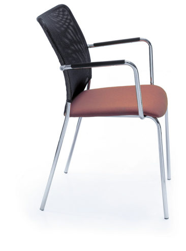 Krzesło konferencyjne Sun H chrom 2P