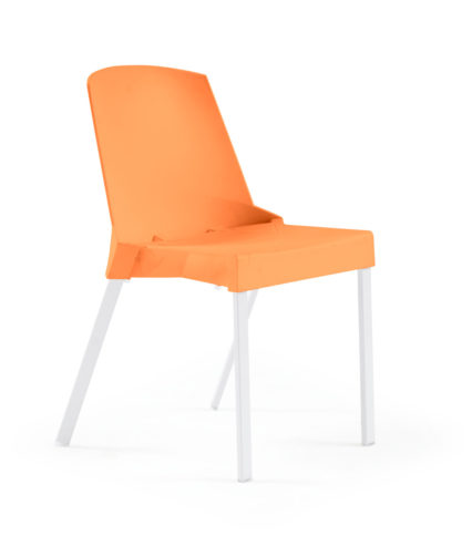 Krzesło SOLEIL pomarańczowe